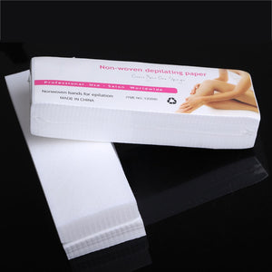 100pcs/lot Wax Strips For Hair Removal - The Pearl Wax