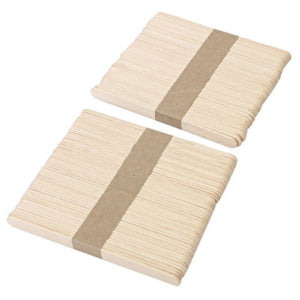 Shellhard 100x Disposable Waxing Wooden Sticks - The Pearl Wax