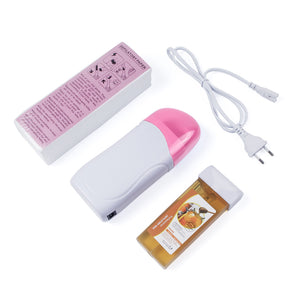 3 In 1  Hair Removal - Wax, Epilator & Waxing Paper - The Pearl Wax